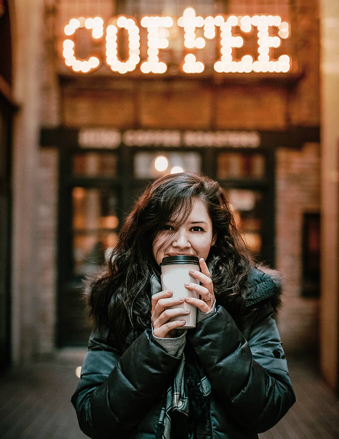 teen bought coffee with teen checking account